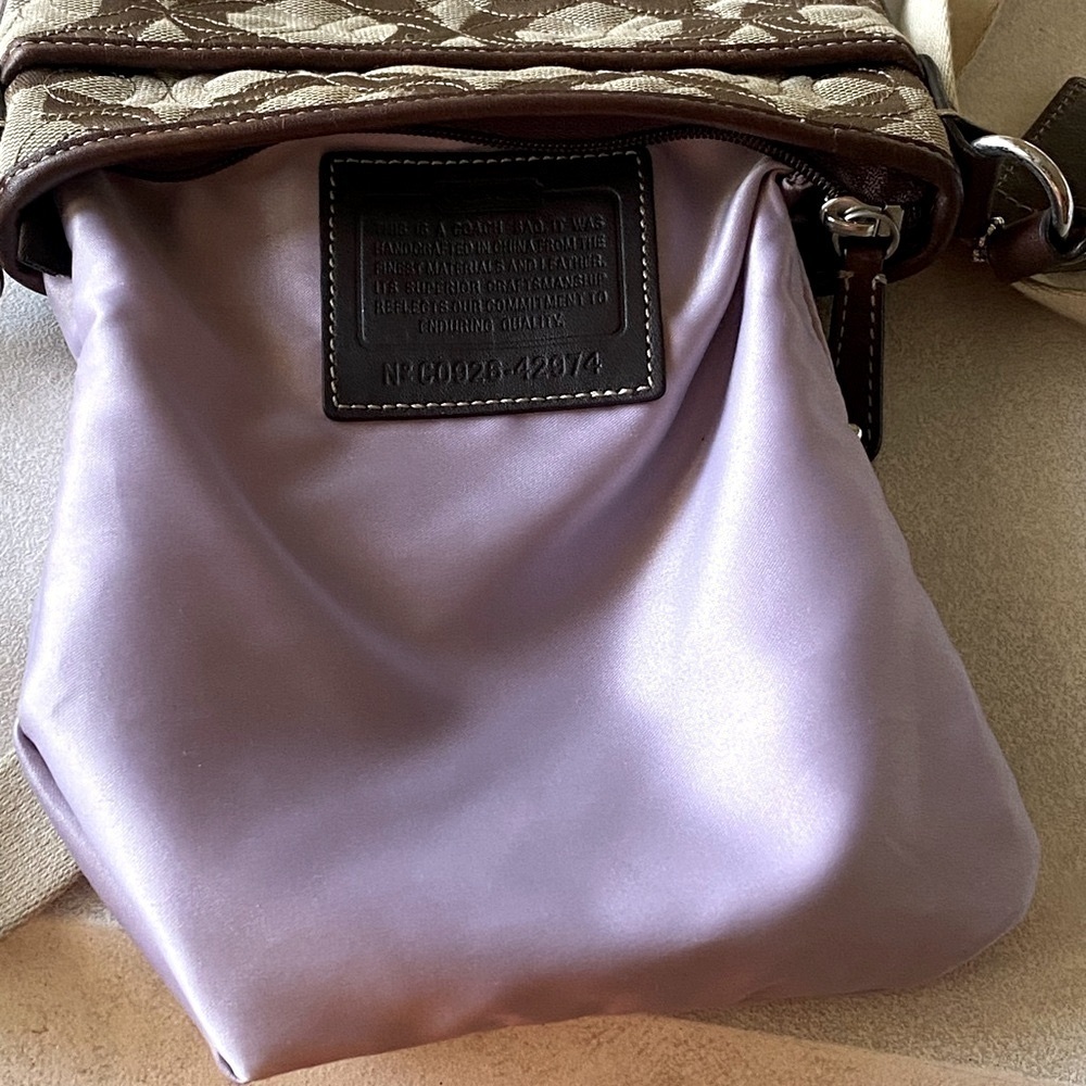 COACH GRAMERCY LOGO Crossbody Adjustable Shoulder Bag 8.5…COACH Under $100 - Picture 7 of 16